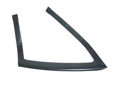1964-1967 Corvette Window Trim Coupe Left Rear (Sting Ray Sports Coupe)