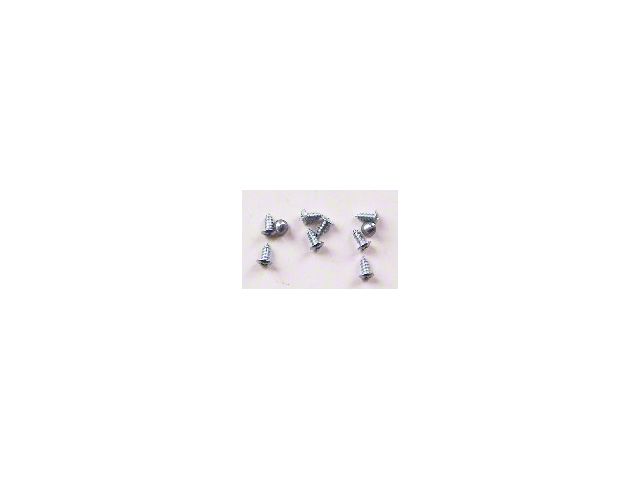 1964-1967 Corvette Windshield Molding Clip Screw Set, Coupe