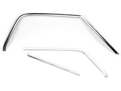 1964-1967 El Camino Door Frame Moldings