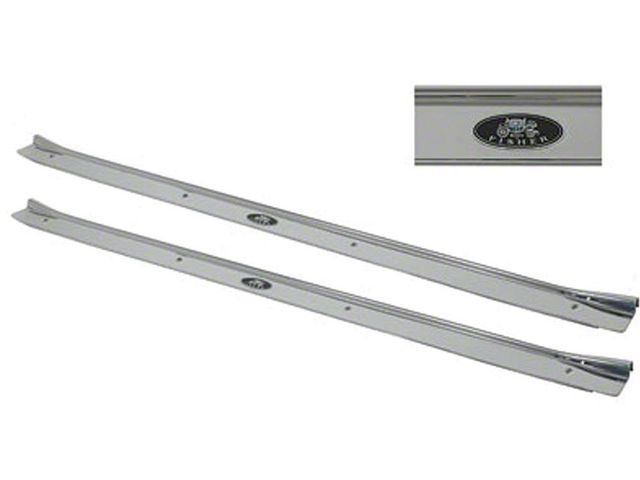 1964-1967 El Camino Door Sill Plates,Pair