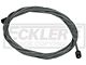 1964-1967 El Camino Parking Brake Cable, Intermediate, With TH350 Or Manual Transmissions, OE Steel
