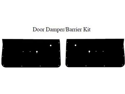 1964-1967 El Camino QuietRide Insulation, , AcoustiShield, 2 Door Damper/Barrier Kit