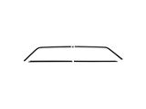 1964-1967 El Camino Rear Window Trim, 6 Pieces