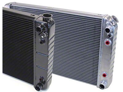 1964-1967 GM A Body LS Aluminum Radiator, Automatic Transmi