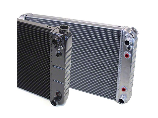 1964-1967 GM A Body LS Aluminum Radiator, Manual Transmission, Muscle Rods