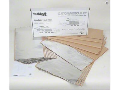 Hushmat Sound Deadening and Thermal Insulation Complete Kit (64-67 GTO, LeMans, Tempest)