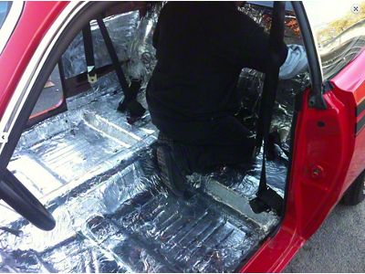 Hushmat Sound Deadening and Insulation Kit; Floor Pan (64-67 GTO, LeMans, Tempest)