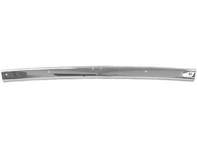 1964-1967 Mustang Convertible Windshield Header Molding, Chrome