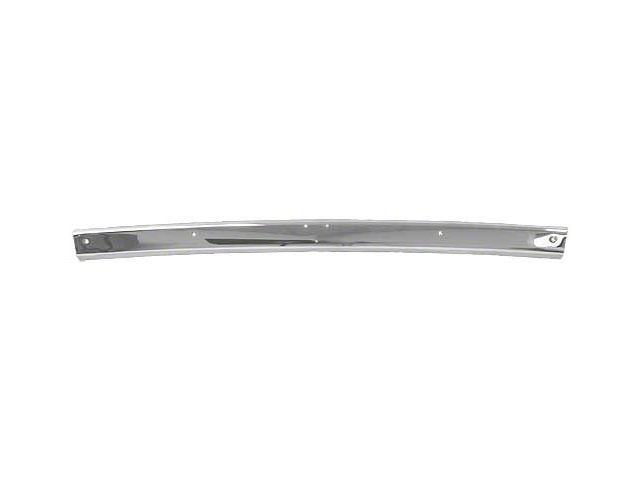 1964-1967 Mustang Convertible Windshield Header Molding, Chrome