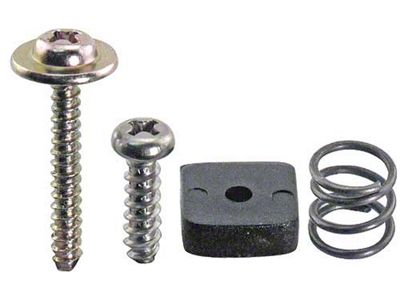 1964-1967 Mustang Horn Ring Insulator Hardware Kit, 15 Pieces