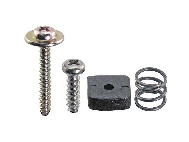 1964-1967 Mustang Horn Ring Insulator Hardware Kit, 15 Pieces