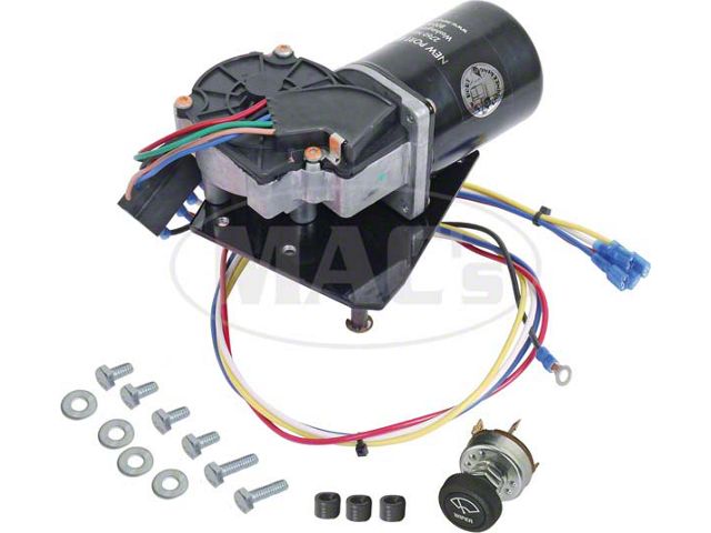 Wiper Motor Kit, 64-68 Mustang, 2-speed