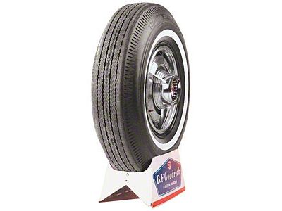 1964-1968 Mustang 695 x 14 BF Goodrich Tire with 5/8 Whitewall