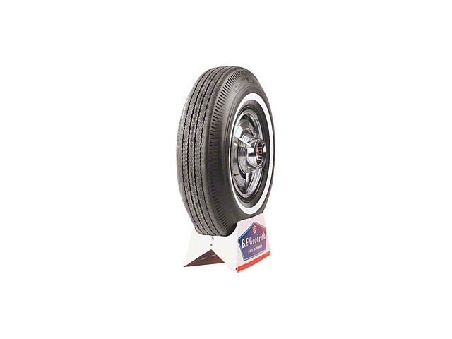 1964-1968 Mustang 695 x 14 BF Goodrich Tire with 5/8 Whitewall
