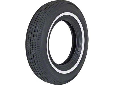 1964-1968 Mustang 695 x 14 BF Goodrich Tire with 7/8 Whitewall