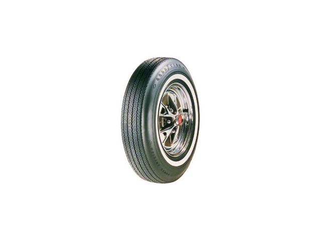 1964-1968 Mustang 695 x 14 Goodyear Power Cushion Tire with 7/8 Whitewall