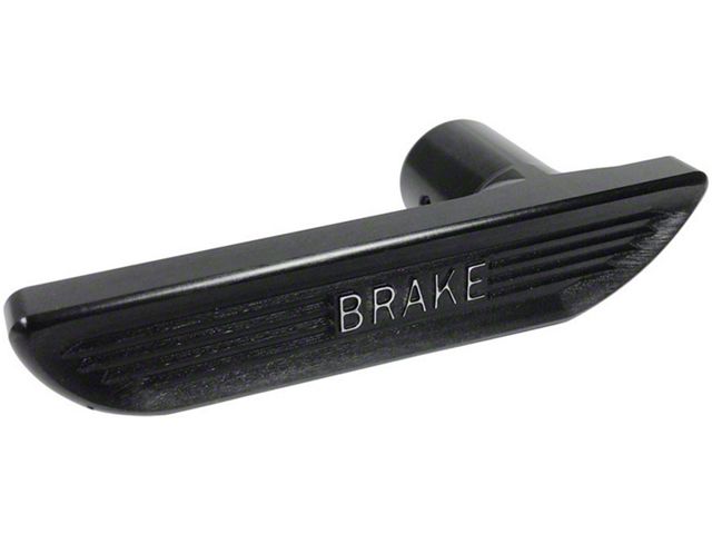 1964-1968 Mustang Billet Aluminum Brake Handle, Black Finish