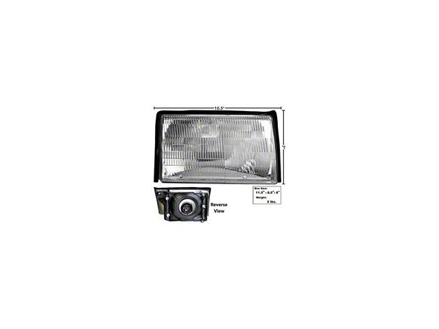 Back-up Light Lens/ Fomoco Logo/ 64-68 Mustang