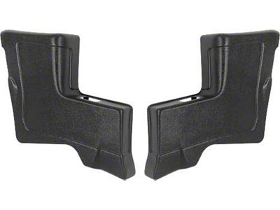 1964-1968 Mustang Convertible ABS Plastic Interior Quarter Panels, Pair