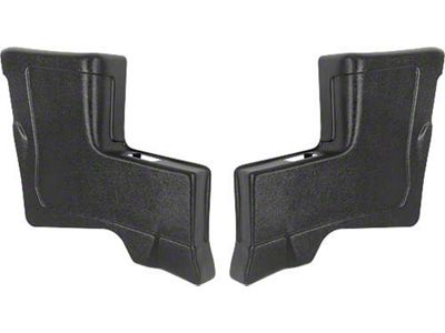 1964-1968 Mustang Convertible ABS Plastic Interior Quarter Panels, Pair