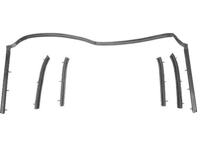 1964-1968 Mustang Convertible Roof Rail Seal Set