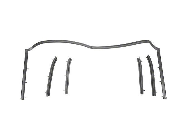 1964-1968 Mustang Convertible Roof Rail Seal Set