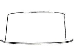 OPR 1964-1968 Mustang Coupe or Fastback Windshield Moulding Set