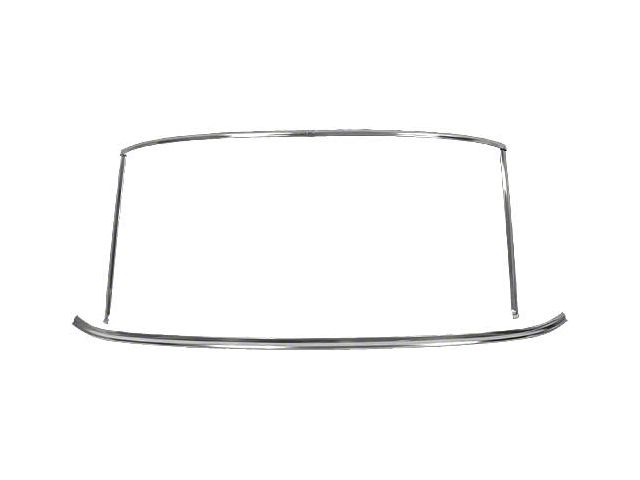 1964-1968 Mustang Coupe or Fastback Windshield Moulding Set