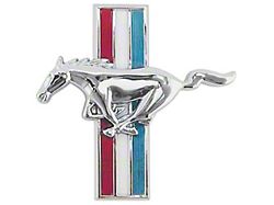 1964-1968 Mustang Fender Running Horse Ornament for Cars with 6-Cylinder, Left