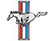 1964-1968 Mustang Fender Running Horse Ornament for Cars with 6-Cylinder, Left