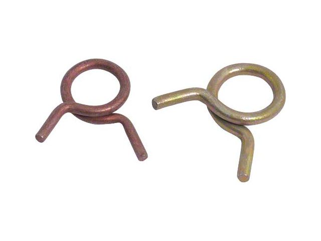 1964-1968 Mustang Gas Tank Fuel Hose Clamp Set, 2 Pieces