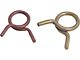 1964-1968 Mustang Gas Tank Fuel Hose Clamp Set, 2 Pieces