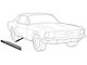 1964-1968 Mustang Quick-On Type Outer Rocker Panel, Right