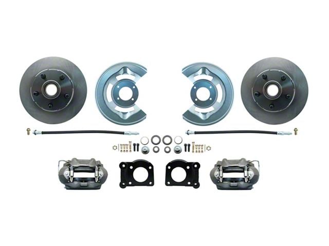 1964-1969 Mustang 9'' Rear End Disc Brake Kit, Standard