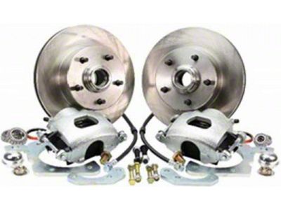 1964-1969 Mustang Basic Front Disc Brake Kit with Upgraded Rotors, V8