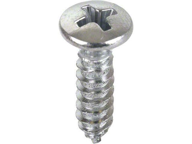 1964-1969 Mustang Seat Trim Screw Set, 6 Pieces