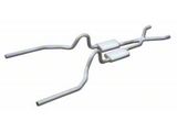 1964-1970 Mustang 2.5 Crossmember-Back Exhaust System with X-Pipe