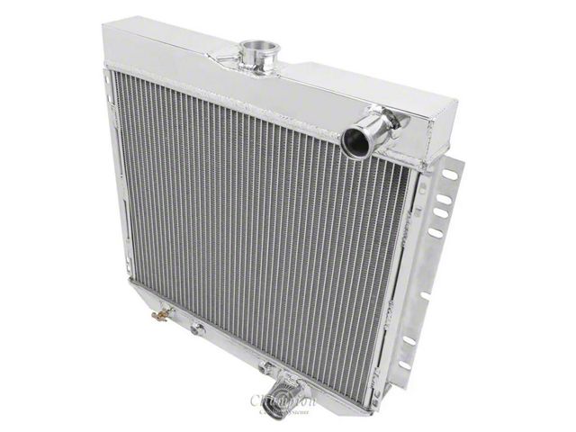 Ford All-Aluminum Radiator, 2-Row, 1963-1970