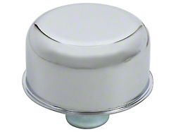 Oil Breather Cap; Chrome (Universal; Some Adaptation May Be Required)