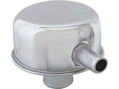 1964-1970 Mustang Chrome Oil Filler Cap with Tube for Chrome Valve Covers