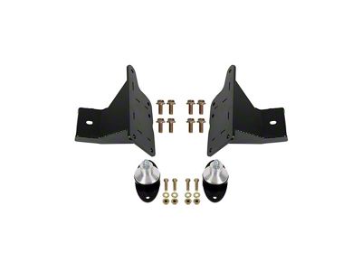 Detroit Speed Engine Mount Kit for Aluma-Frame and Gen I and II Ford Modular Engines (64-70 Mustang)