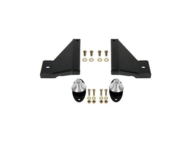 Detroit Speed Engine Mount Kit for Aluma-Frame and Small Block Ford Windsor Engines (64-70 Mustang)