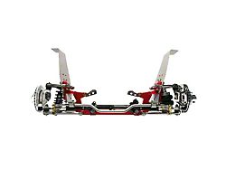 Pro Touring IFS Front Suspension Kit with Big Bore Brake Calipers and 11-Inch Drilled and Slotted Rotors (64-70 Mustang)
