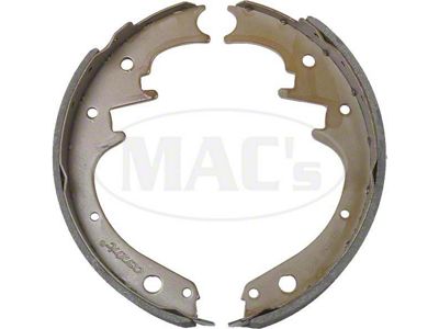 1964-1971 Mustang Relined Front Brake Shoes with Bonded Linings, 10 x 2-1/4 (Fits Ford Station Wagon and Sedan Delivery only)