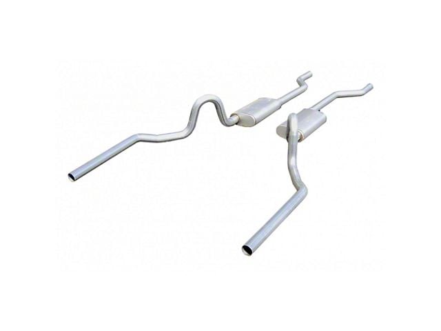 1964-1972 Chevelle 2.5 Pypes Exhaust System With -Out X Pipe