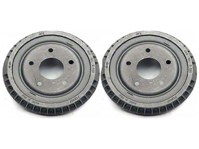 Replacement Front Brake Drum Kit; 9-1/2-Inch (64-67 Malibu; 64-69 Chevelle)