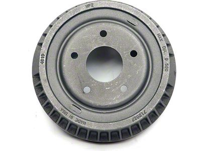 Replacement Front Brake Drum; 9-1/2-Inch (64-67 Malibu; 64-69 Chevelle)