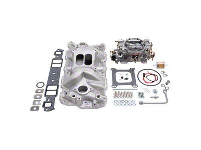 Performer Series Single-Quad Intake Manifold and Carburetor Kit (64-83 Small Block V8 Chevelle, Laguna, Malibu)