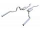 1964-1972 Chevelle Exhaust, 2.5 Violator Crossmember Back Exhaust W/O X-Pipe System,Pypes
