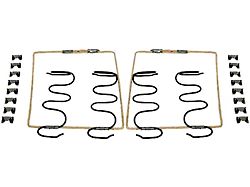 1964-1972 Chevelle Front Bench Seat Side Support Spring Set, Left and Right
